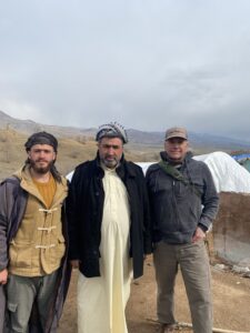 Andy meeting with local officials in Iraq